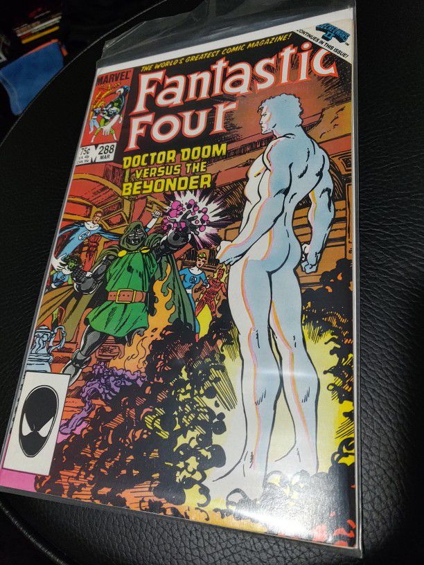 Fantastic Four Marvel Comics The Beyonder Dr Doom