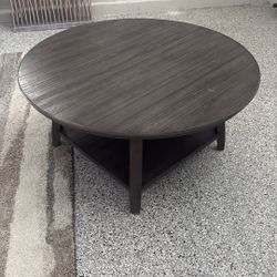 Round Living Room Table 