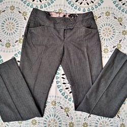 Joe B by Joe Benbasset Wide Leg Striped Dress Pants for Woman.