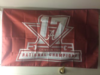 Alabama Crimson Tide 17X Champs Banner
