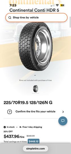 Tires like new
