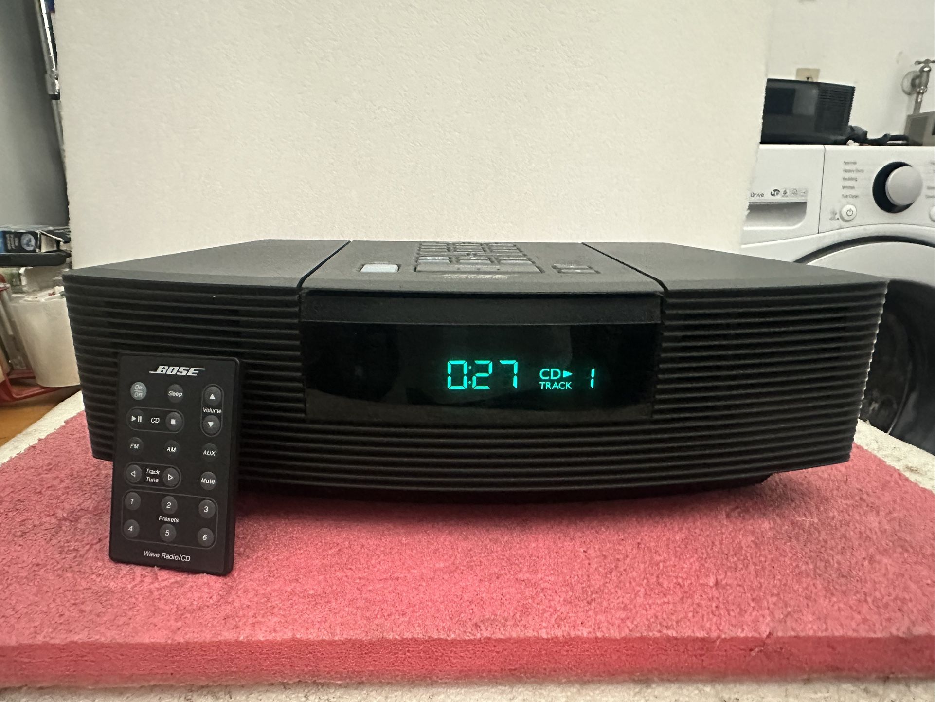 BOSE Wave Radio AWRC1G Audio System CD Player AM/FM/RADIO, AUX INPUT With Remote
