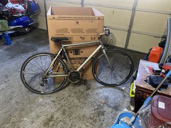 Gray Big Bicycle