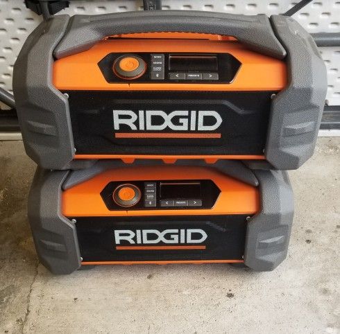 Ridgid Bluetooth Speaker Also Works On 18v