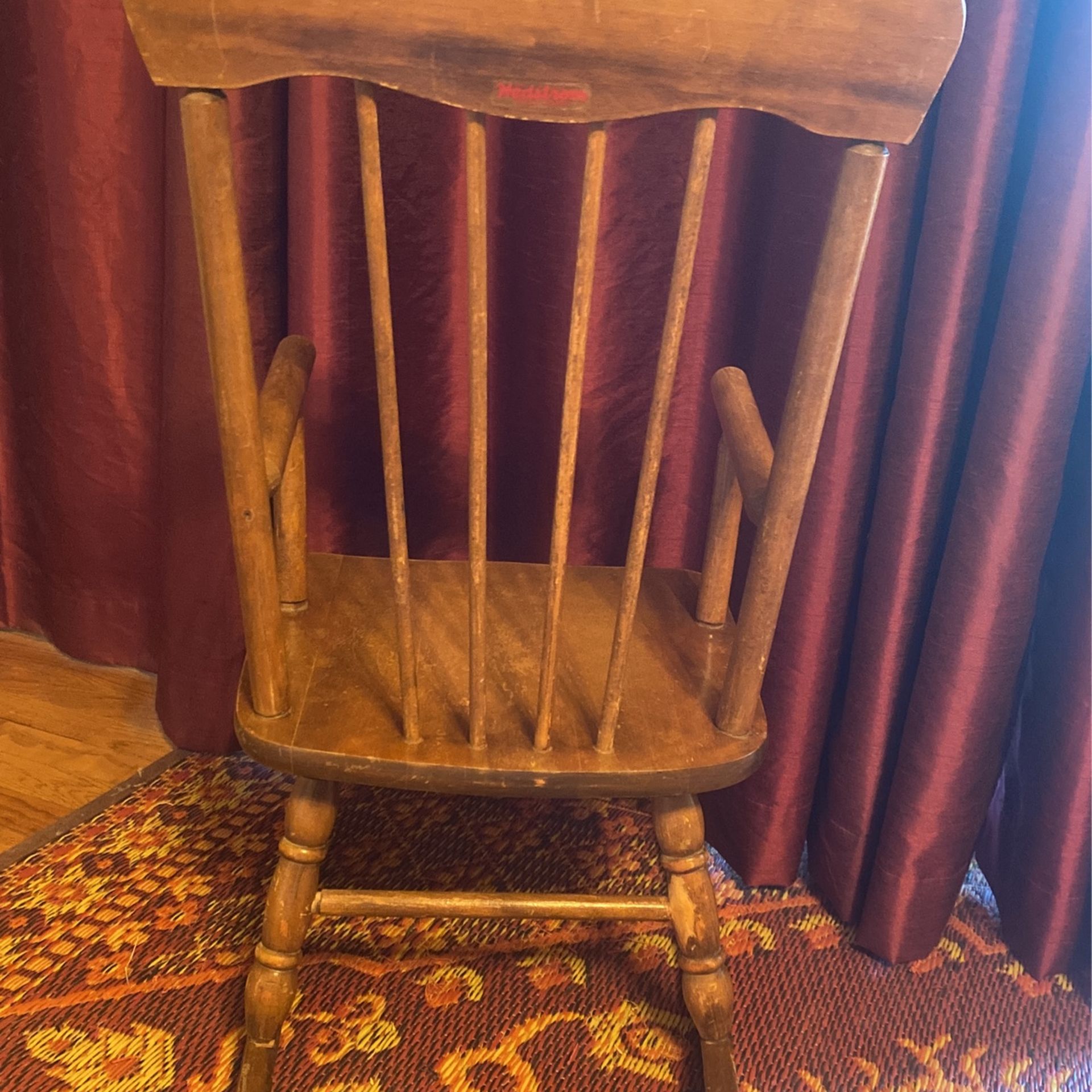 1960 s Hedstrom Child s Wooden Rocking ChairUSA for Sale in Phoenix AZ OfferUp