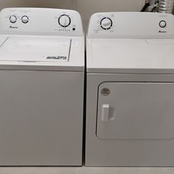 AMANA Washer And Dryer Matching Set