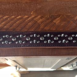 Dog leather Collar With Spikes