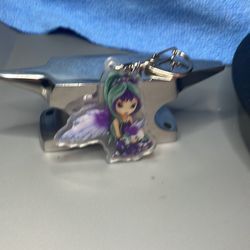 Acrylic Fairy Backpack Keychains