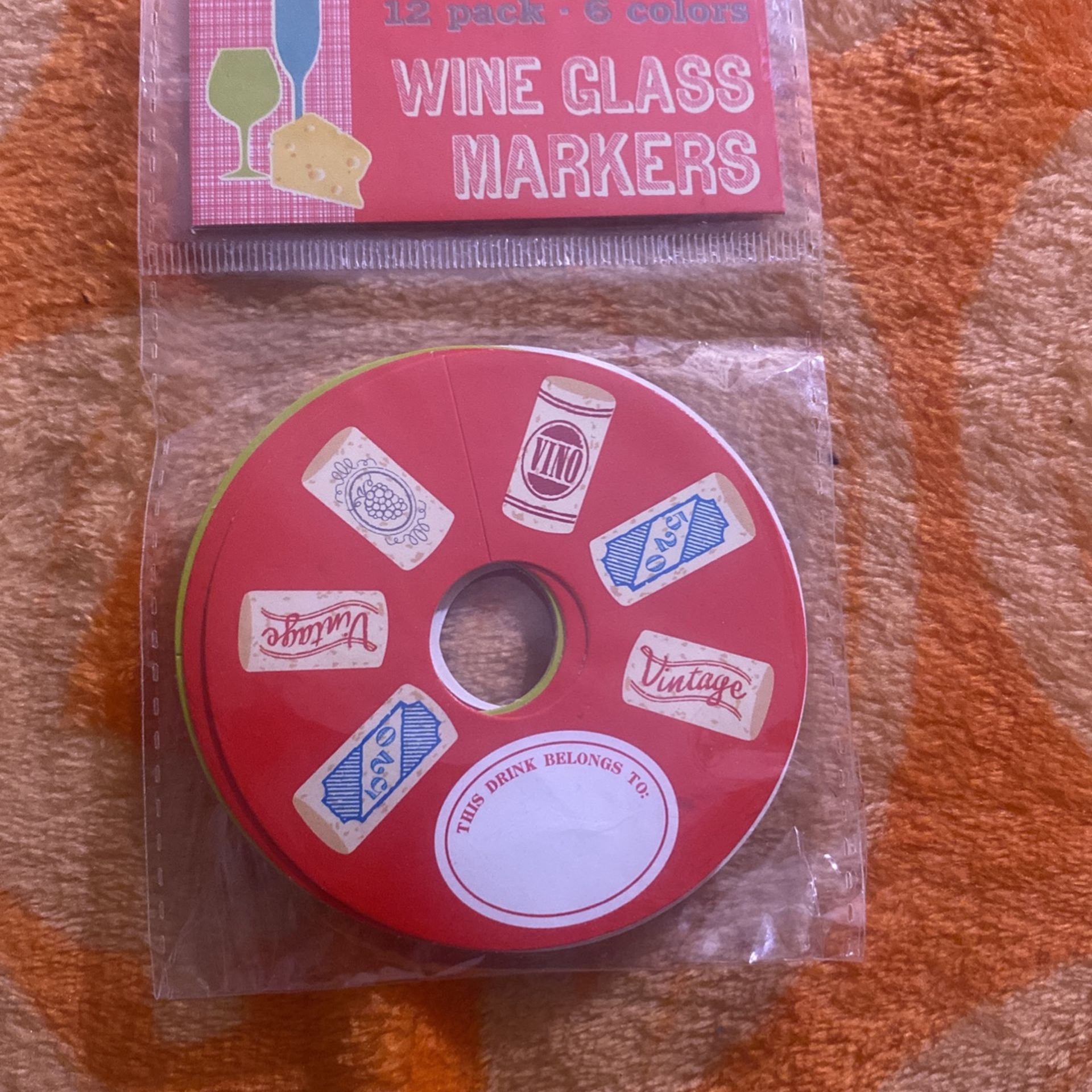 Wine Glass Markers