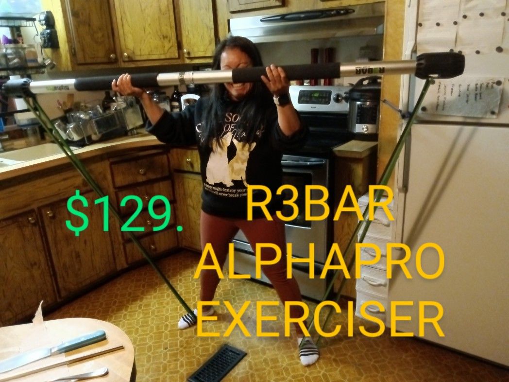 #958...R3BAR ALPHA Pro Exercise Bar