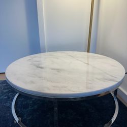 Modern Marble Coffee Table — Great Conditions