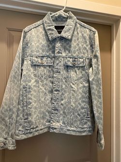 *BRAND NEW* authentic Coach Signature Monogram Denim Jacket