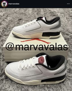 Jordan 2/3 Black Metallic Silver. Mens 10