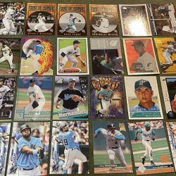 Lot of 36 Marlins Baseball Cards