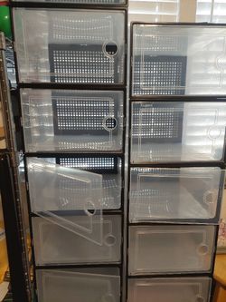 Stackable Shoe Display Boxes