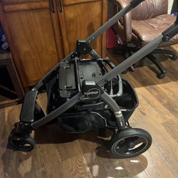 Peg Perego Pop Up Stroller + Diaper Bag and Blanket 