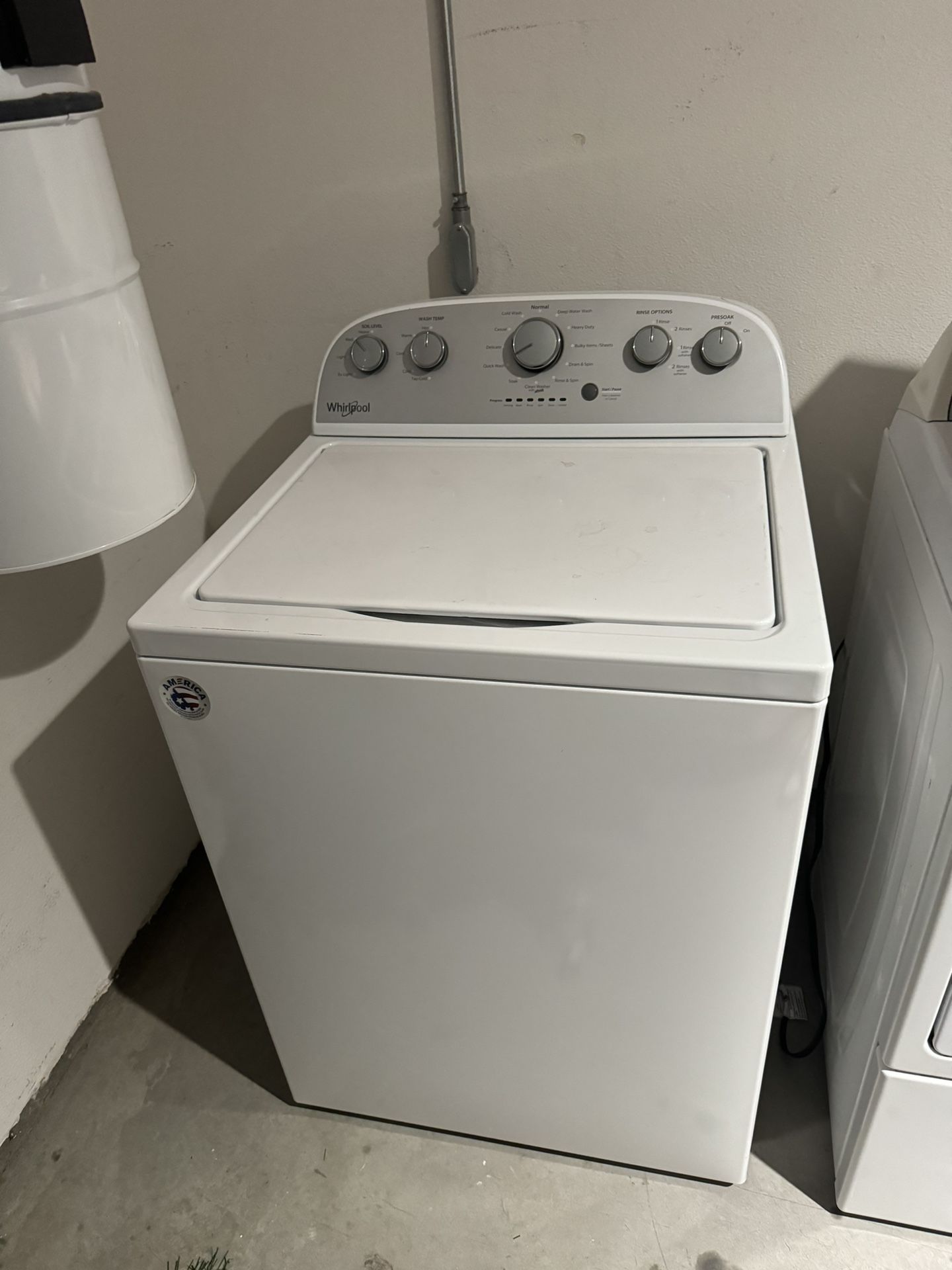 Whirlpool Washer & Dryer 