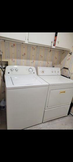 KENMORE washer and dryer Electric.