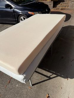 single bed frame and mattress set new