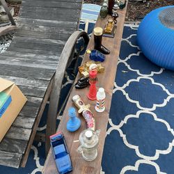 Title: Lot of 15 Vintage Avon 1970s Aftershave Bottles + 1 Mini – Trophy, Vehicles, Gas Pump & More  Description: This unique lot of 15 vintage Avon a