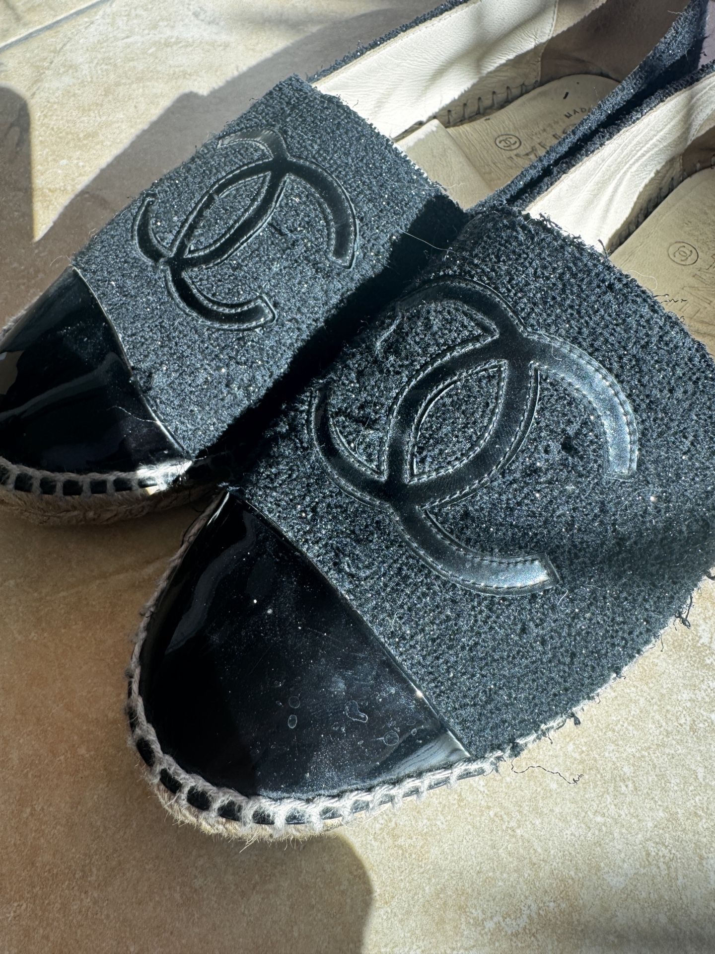 Chanel espadrilles. Size 39.