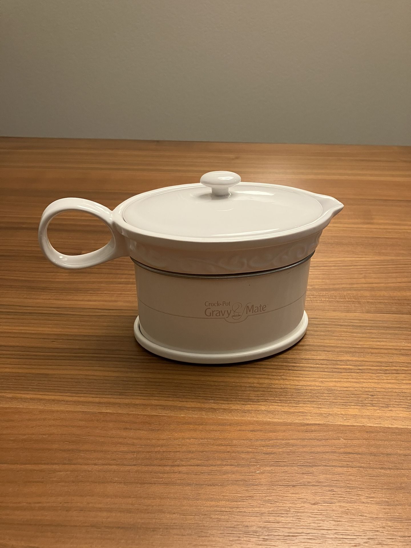 Crock Pot Rival Gravy Mate 18oz Electric Gravy Syrup Warmer SCVG000 BARELY USED
