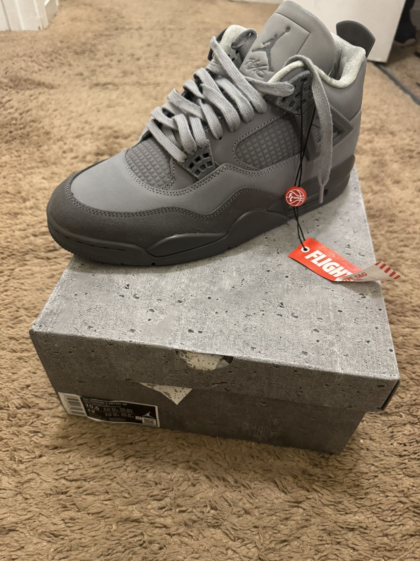 Jordan 4 Wet Cement