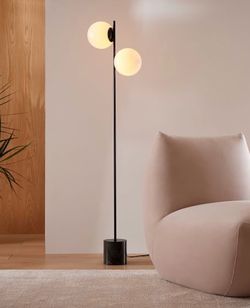 West Elm floor lamp (62”)