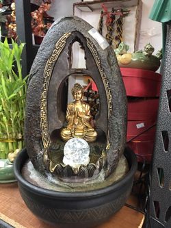 Water fountain 16 inches tall brand-new in the box