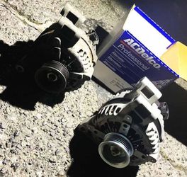 Alternator replacements etc..