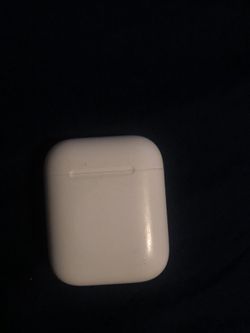 Airpods case with left AirPod and a protective case❗️❗️