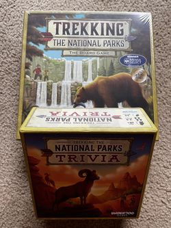 New In Plastic And Opened But Not Used National Parks Games