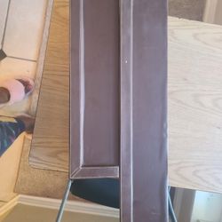 Leather Floating Shelves