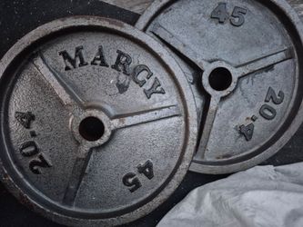 45lbs Olympic WEIGHTS