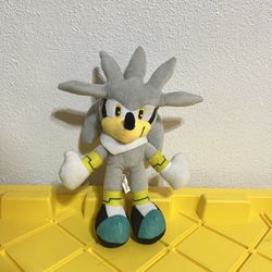 Silver The Hedgehog Plush