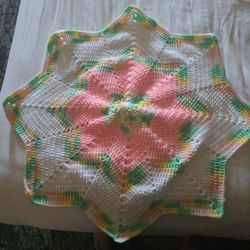Baby Blanket Handmade Crochet Blanket