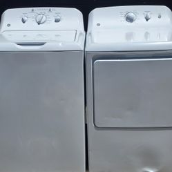 GE Washer & Dryer for Sale 
(Works Good)
Comes w/ Warranty 
Delivery Available 

Our store is located at:
1260 Highway 85 N.
Fayetteville,  GA