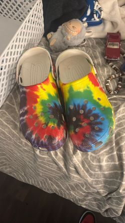 Rainbow Crocs