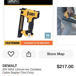 Dewalt Cable Stapler
