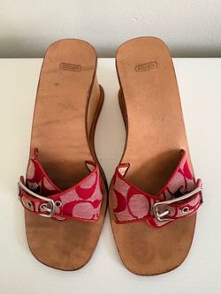 Vintage coach wedges
