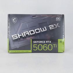 MSI Nvidia GeForce RTX 5060 Ti 16gb New