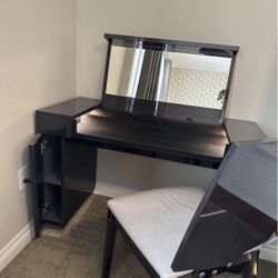 HIGH QUALITY all in one table, Italian Wood Make up Vanity/ Study table / Dressing table & CHAIR