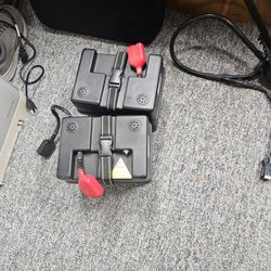 Drive Medical - Wheelchair Battery Cases Set For Cirrus Plus Folding Power Wheelchair - CP5115