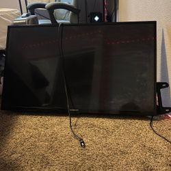 40” Element TV With A Wall Mount