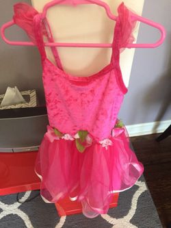Girl pink party dress