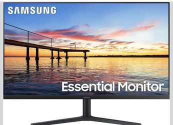 Samsung 32-Inch Flat Computer Monitor, 75Hz, Borderless Display, AMD FreeSync, Game Mode