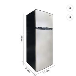 Frigidaire 7.5 Cu Ft Apartment Size Refrigerator – Clean – $200