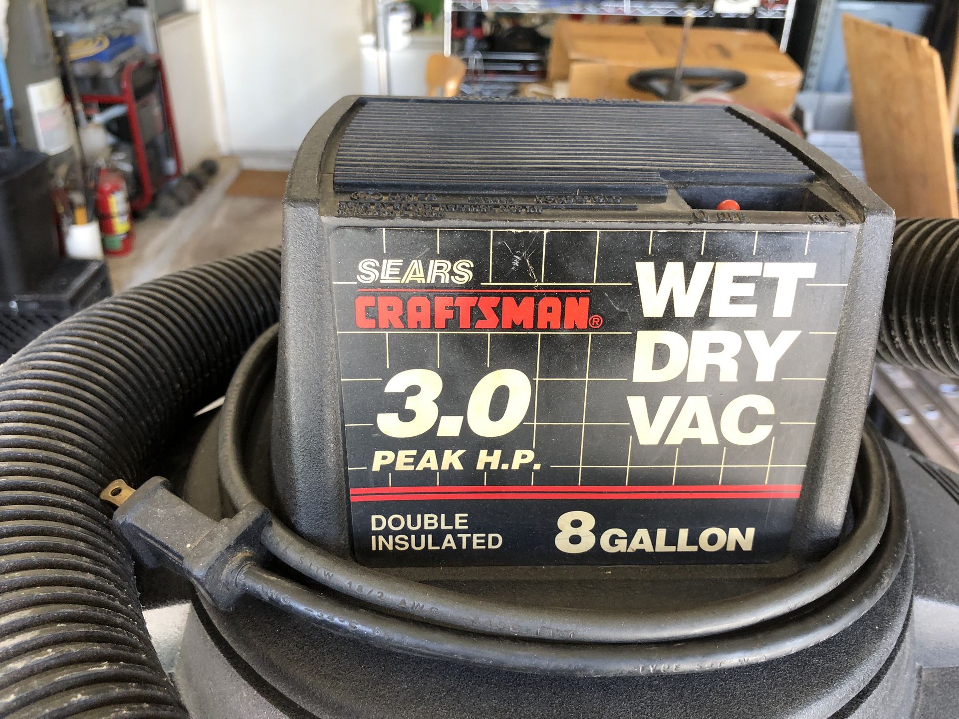 Wet / Dry Vacuum Craftsmen 
