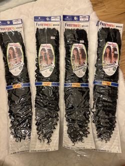 Four Packs of 1B Distressed Locs 22"