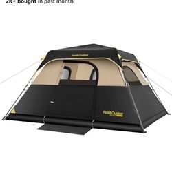 Camping Tent For Up To 6 People 